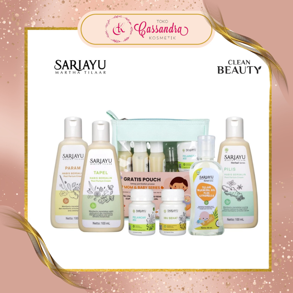 SARIAYU PAKET JAMU HABIS BERSALIN POSTNATAL TREATMENT SERIES