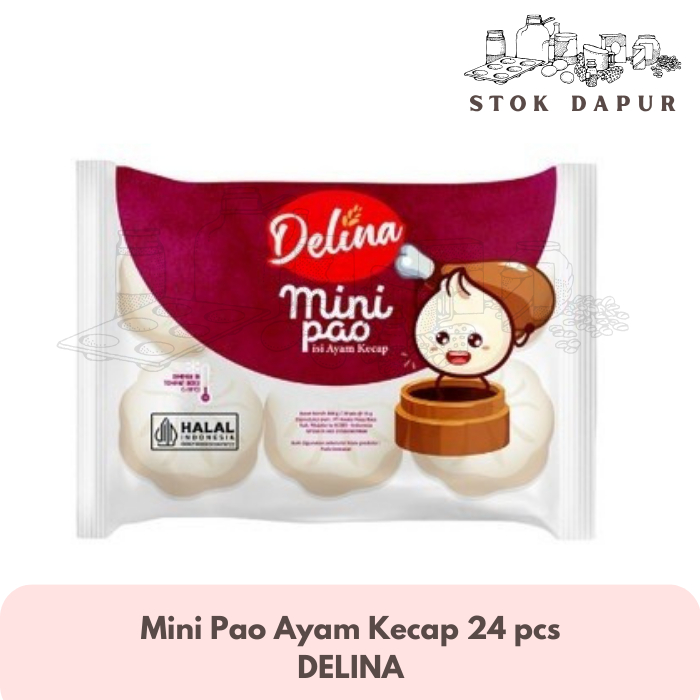 

MINIPAO DELINA 408 GR ISI 24 PCS