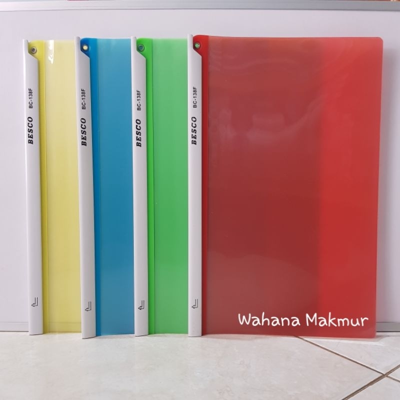 

Map plastik Hasam folio Besco / Map tulang / Map kliping