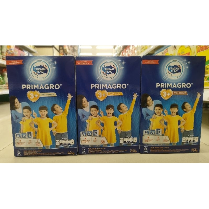 

FRISIAN FLAG PRIMAGRO 3+ 750GR RASA VANILA/MADU / SUSU ANAK USIA 3 TAHUN KE ATAS