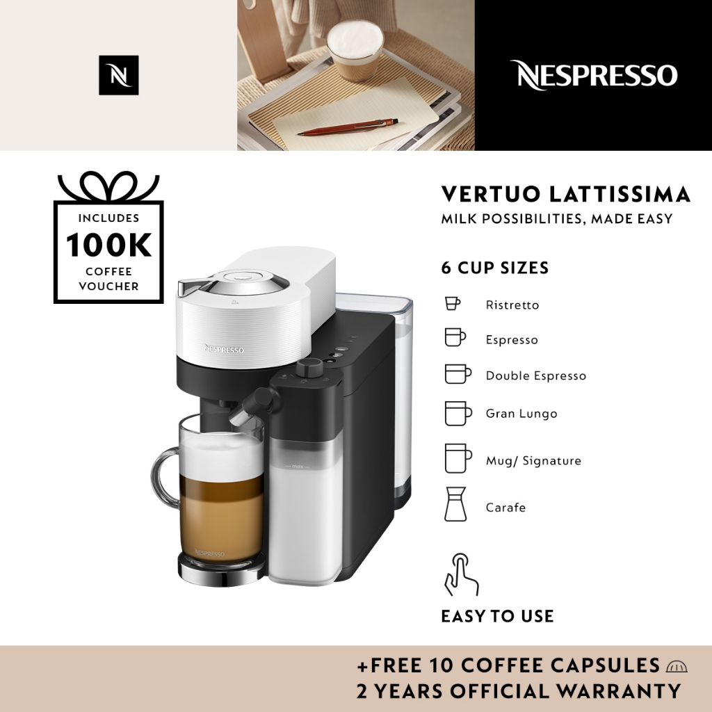 Nespresso Vertuo Lattissima - Mesin Kopi