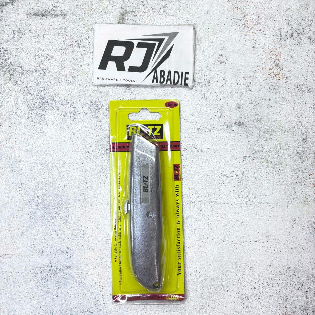 

Silet Karpet Cutter Serbaguna Aluminium Carpet Utility Knife BLITZ