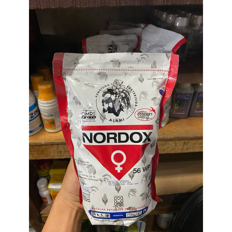 Fungisida Nordox 56WP isi kemasan 1kg
