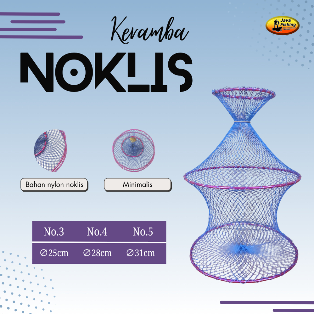 Accecories Pancing Ikan | KERAMBA - NOKLIS Multifungsi