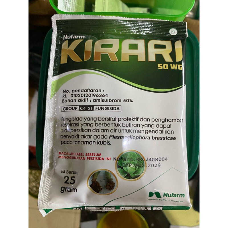 Fungisida kirari 50WG isi kemasan 25 gram