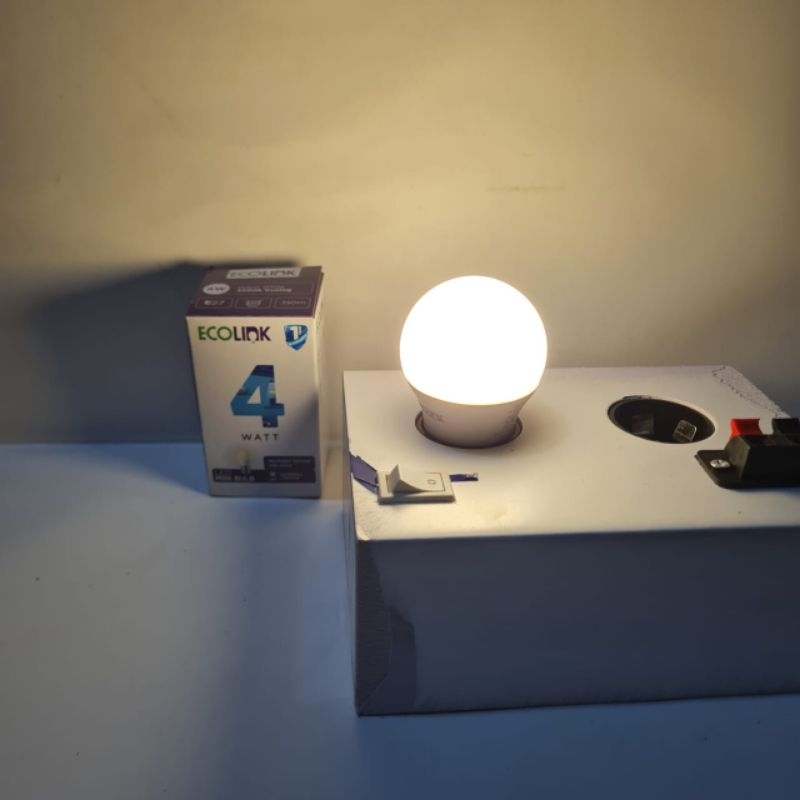 Lampu Led Bulb Ecolink 4 Watt Bergaransi 1 Tahun