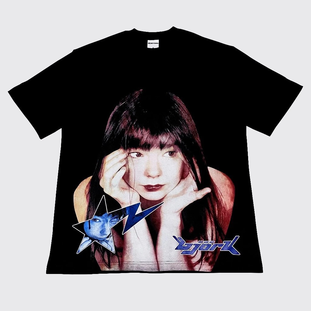 CLY T-SHIRT / BJORK / QUITE / OVERSIZE