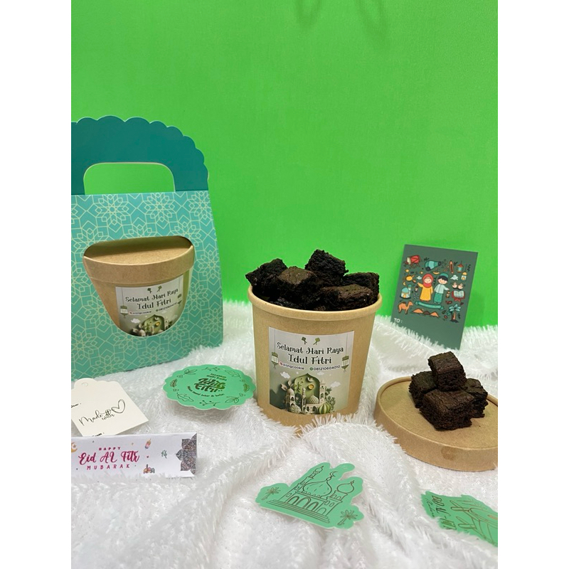 

hampers lebaran brownie bites