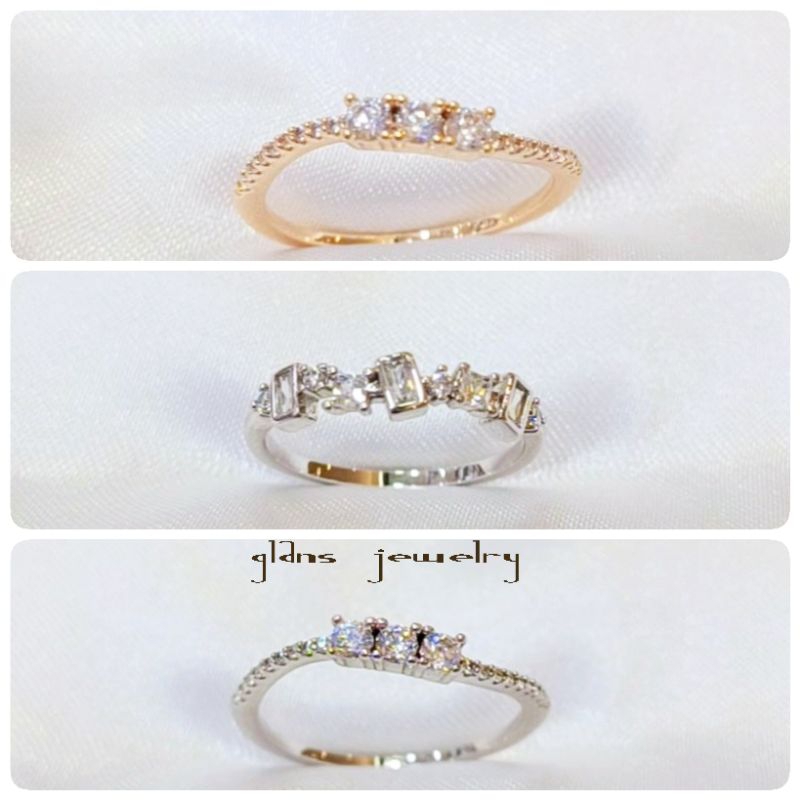 Glans Cincin Wanita Fashion Aneka Motif Simple Dan Elegan