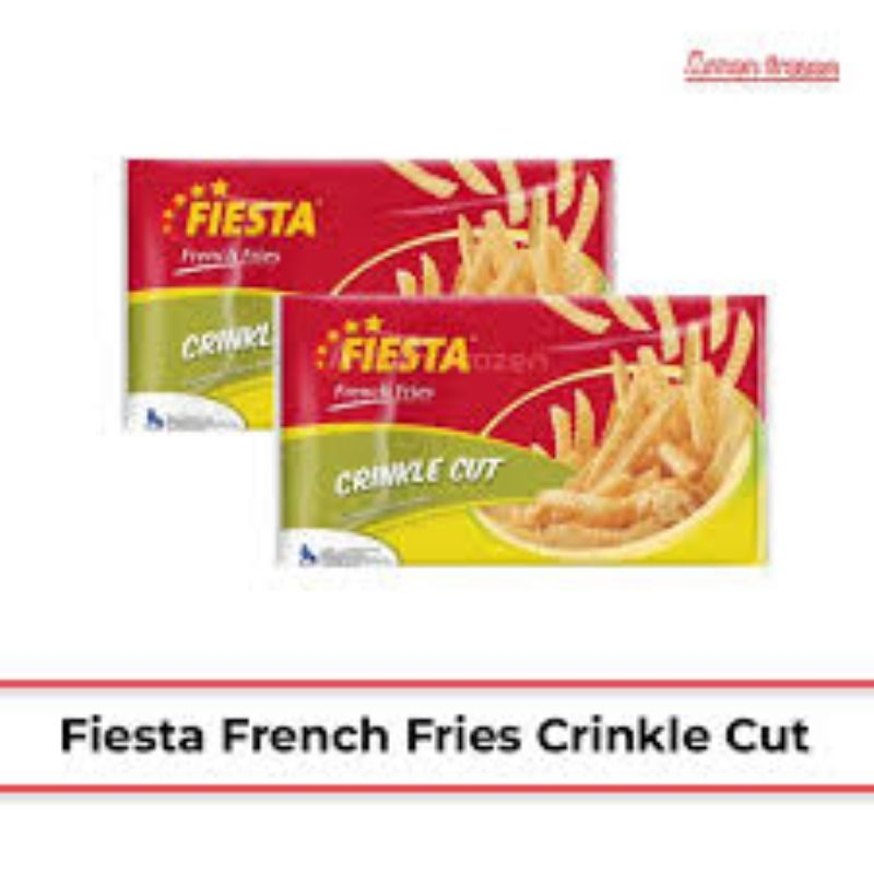 

Fiesta French Fries Crinkle Cut 500 gram