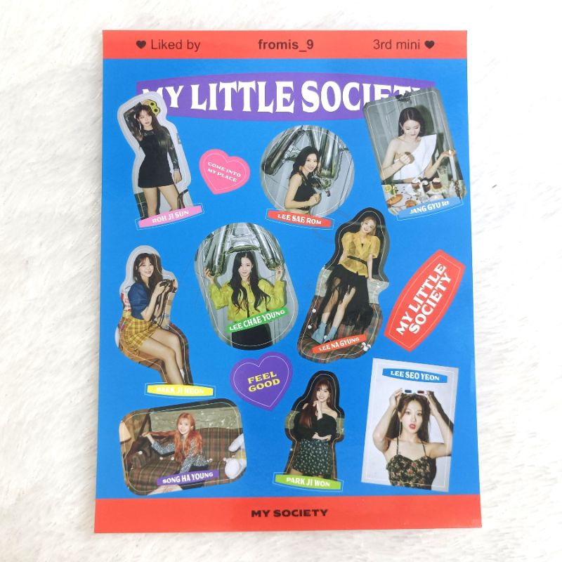 fromis_9 My Little Society Album Sticker Only My Society Ver.