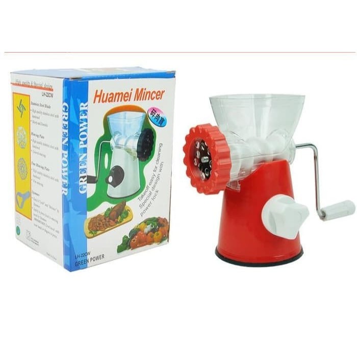 Penggiling Daging Manual Mini Meat Grinder Manual Portable