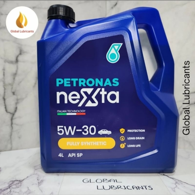 Fully Synthetic API SP Petronas NEXTA 5W-30 4L Malaysia (Oli Mesin Full Sintesis Bensin/ Diesel Tekn