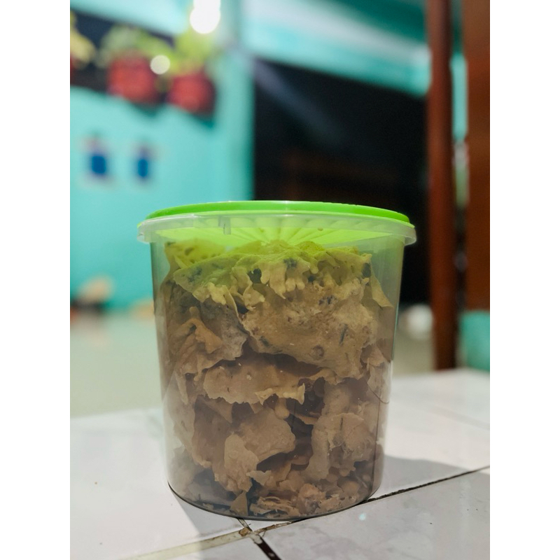 

Peyek kacang Ukuran M