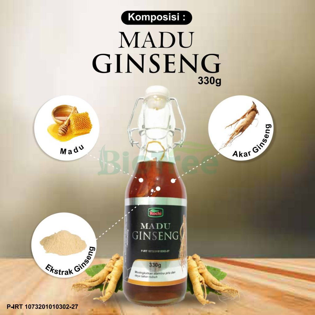 

Dunia Herba - Madu Ginseng untuk Menambah Stamina Pria 330gr