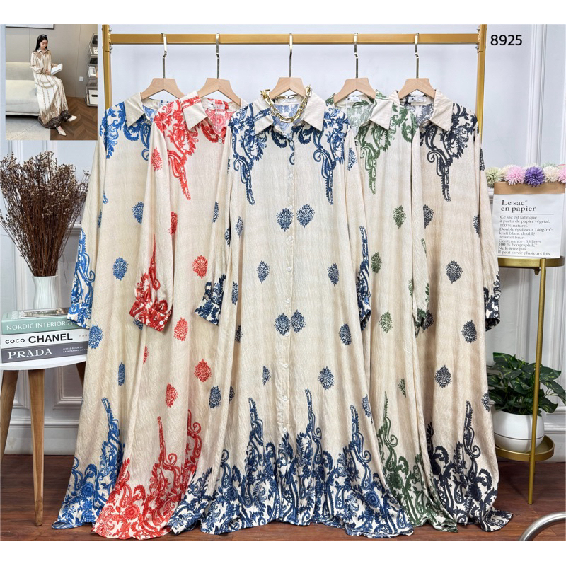 Pgmta Grosir Dress import Kode 8925 serian isi 5