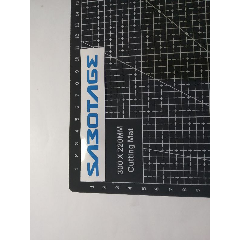 

stiker cutting sabotage