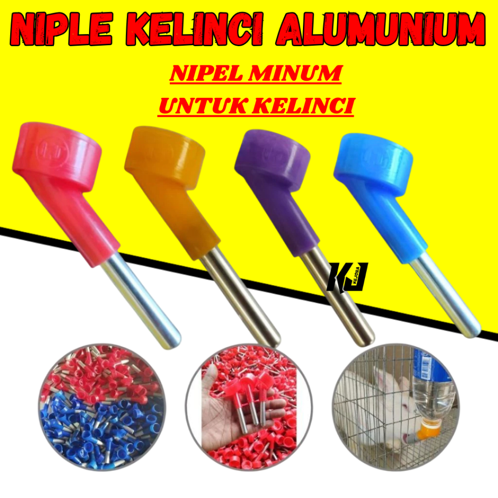 Nipel Minum Hewan Kelinci Cetakan Gotri Keramik Anti Karat Termurah Pusat Grosir KEJORAFARM