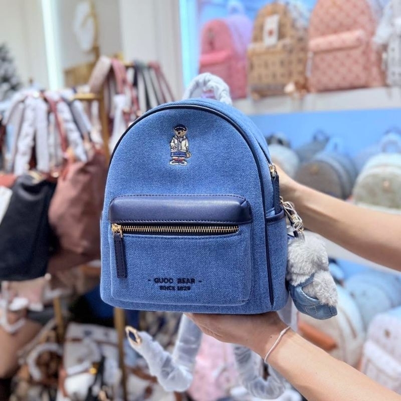 TTWN GUOO BEAR ORIGINAL GU1237 RANSEL WANITA (M) - TAS RANSEL GUOO BEAR / TTWN BEAR - ttwnbear - guo