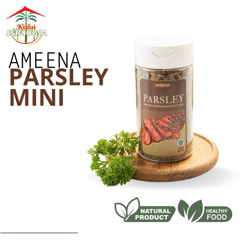 

[ MINI ] Dried Parsley Leaves Premium 35GR | Ameena Premium Quality