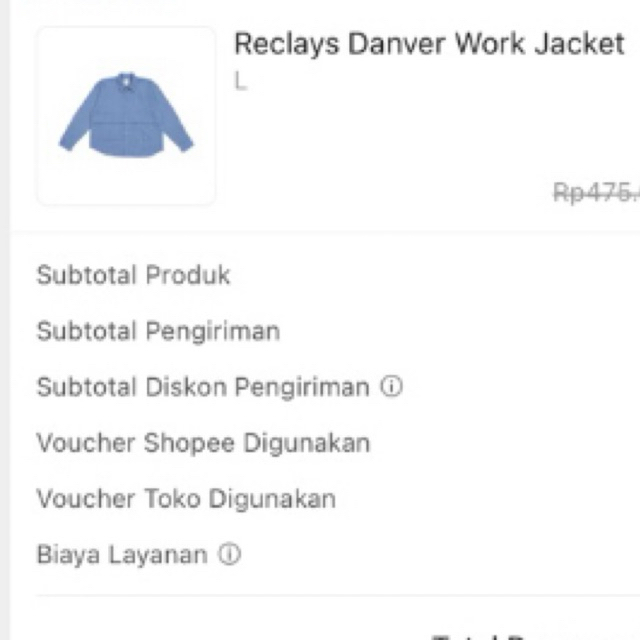 (PRELOVED) Reclays Danver Work Jacket