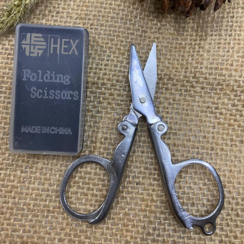 

perlengkapan tahalul haji dan umroh GUNTING LIPAT stainless kecil