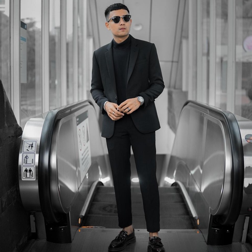 KODE J24U Easteregg  Celana Bahan Formal Premium Slim fit