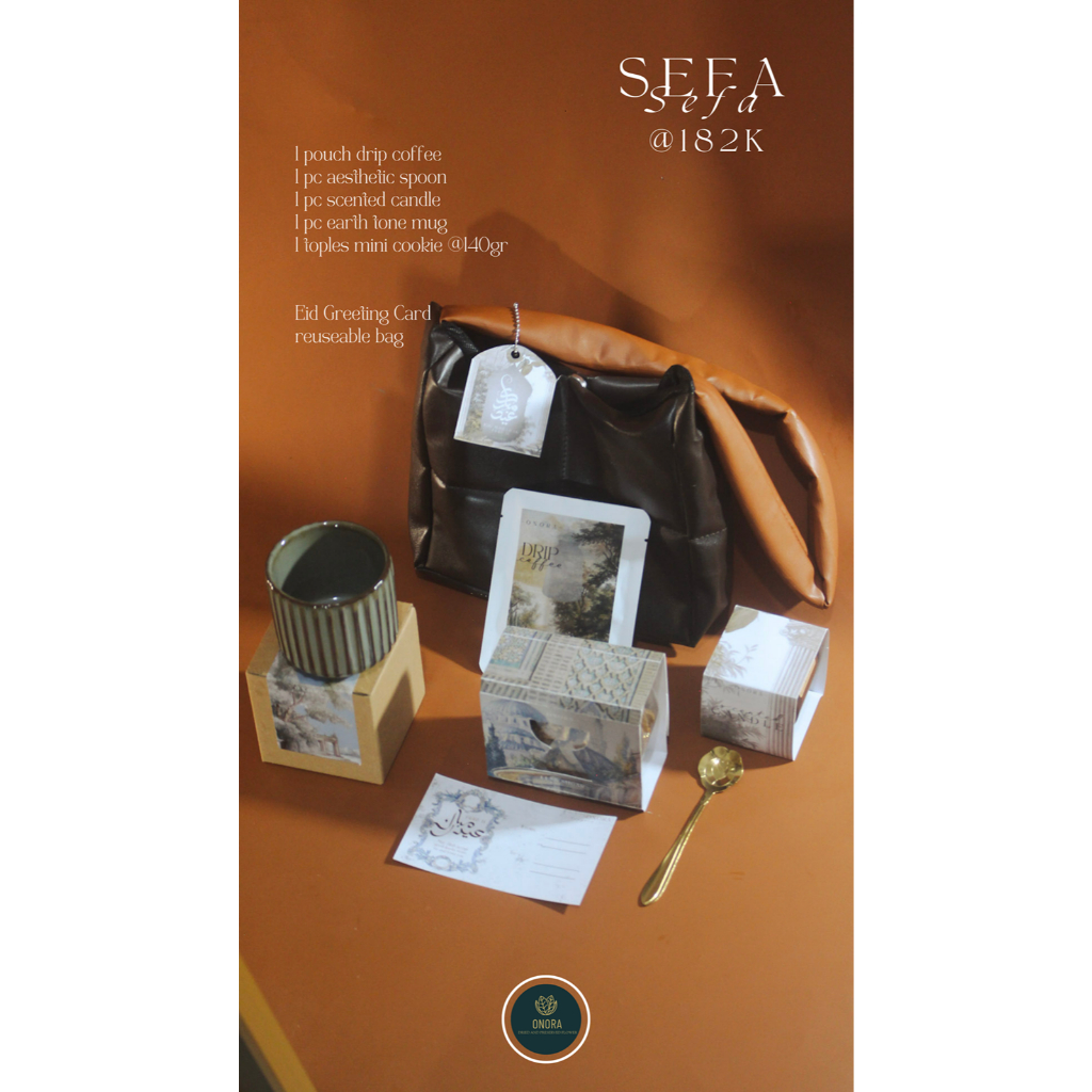 

SEFA - Onora idul fitri hampers lebaran 2025 Aceh / Reuseable packaging
