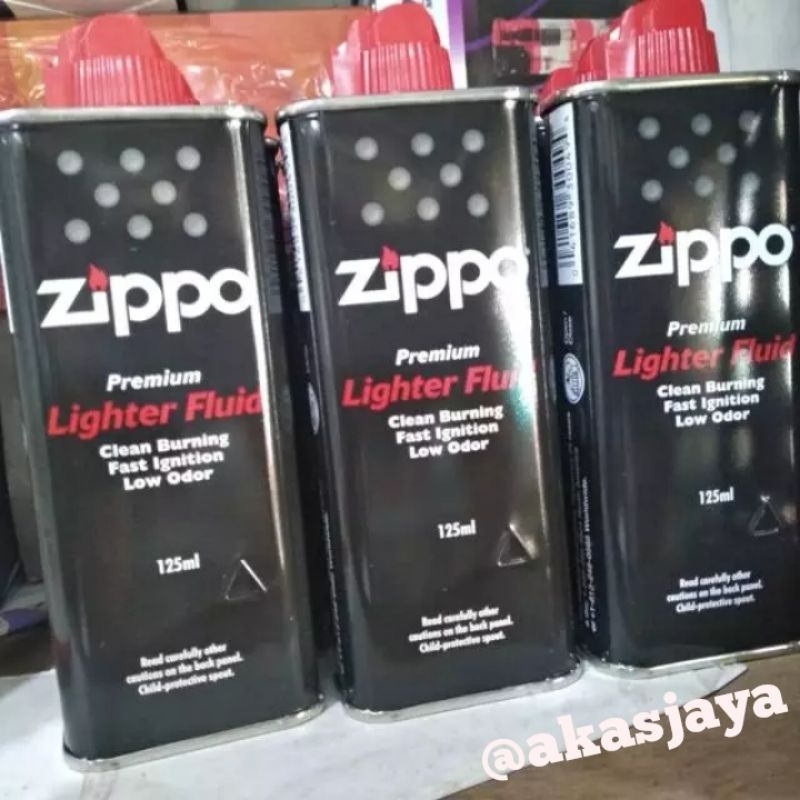 Minyak Zippo 125Ml Original Gas Isi Zippo