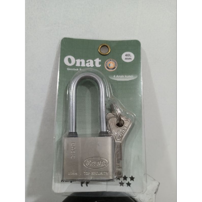 Gembok onat 40mm / gembok anti maling