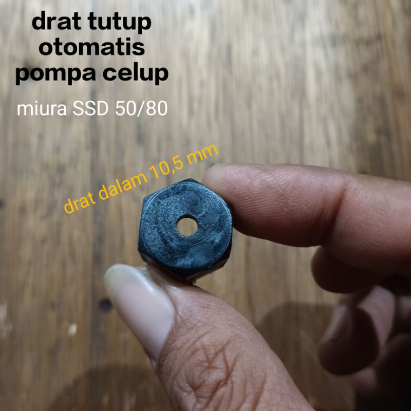 Drat tutupan otomatis pompa celup sibel miura SSD 50/80