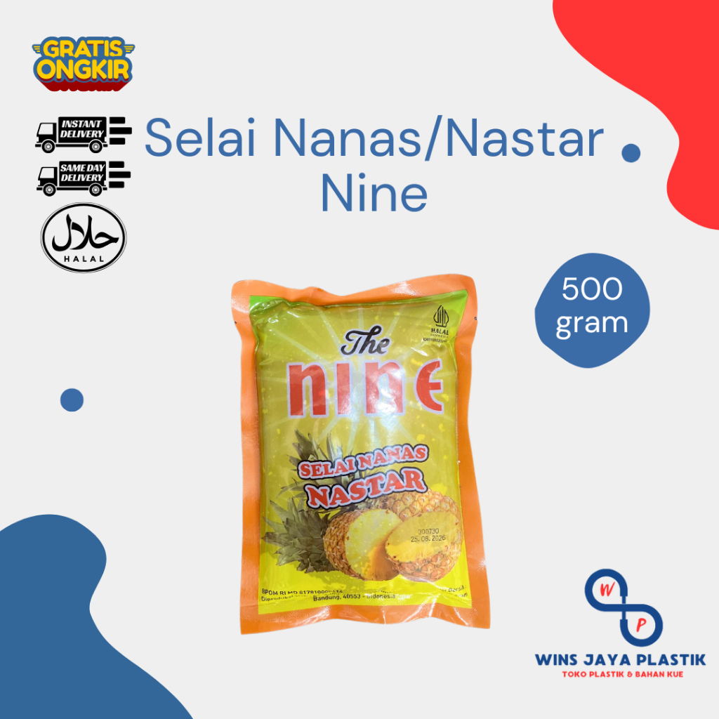 

The Nine Selai Nastar 500 gr | Selai Nastar The Nine | Selai Nanas Nastar