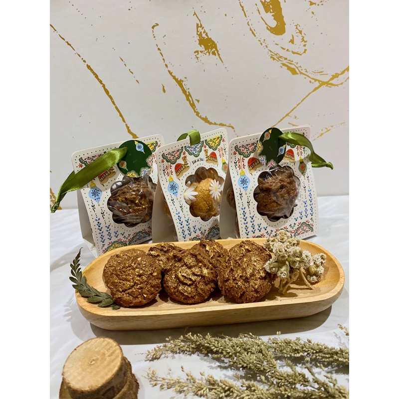 

[ MINI HAMPERS ] Golden cookies edisi lebaran✨
