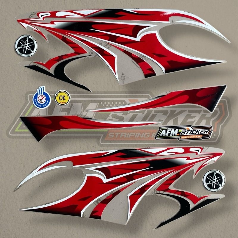 Striping Rx King 2006 Transparan || Striping Rx King Dragon