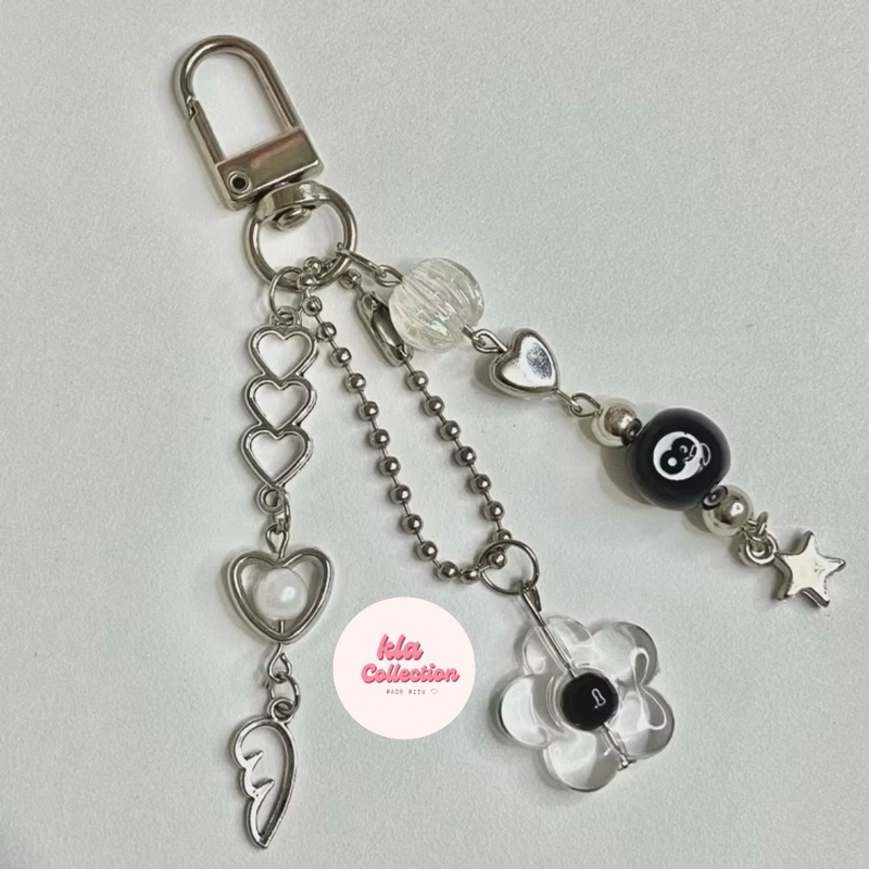 Keychain 8 Ball | Billiard Ball charm