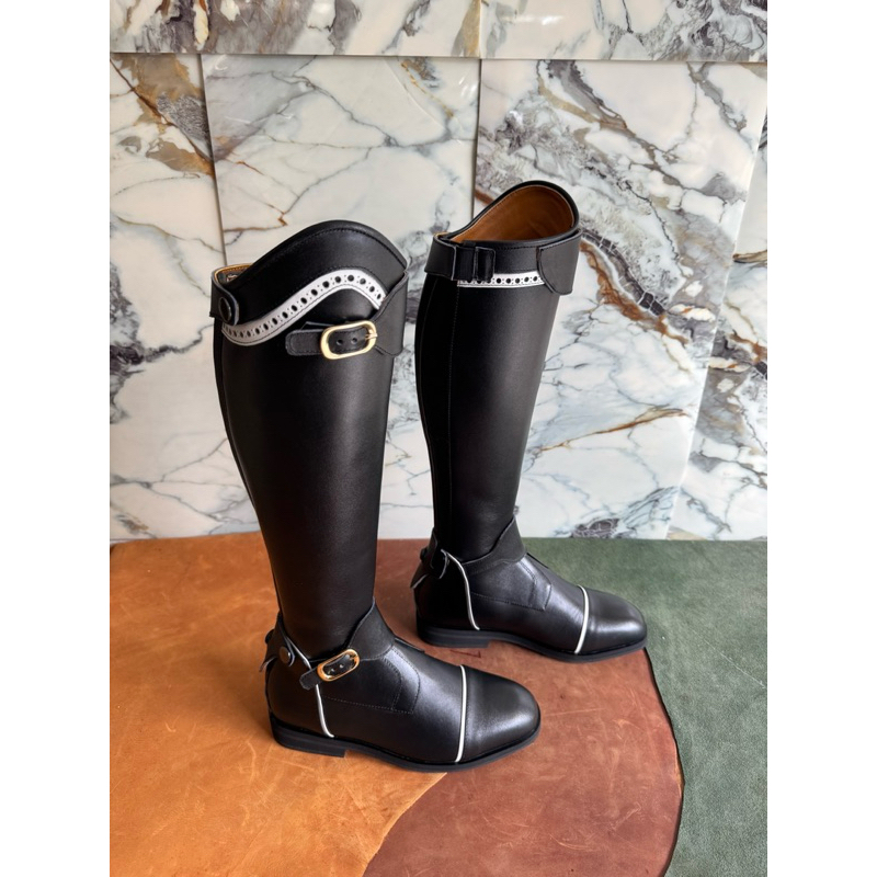 Riding boots/Boots berkuda/Dressage/Sepatu tunggang Double Gesper ORIGINAL WSICX