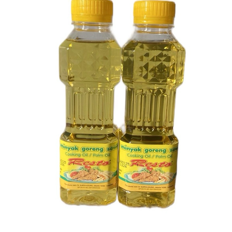 

1 Botol minyak goreng resto 250 ml original resto