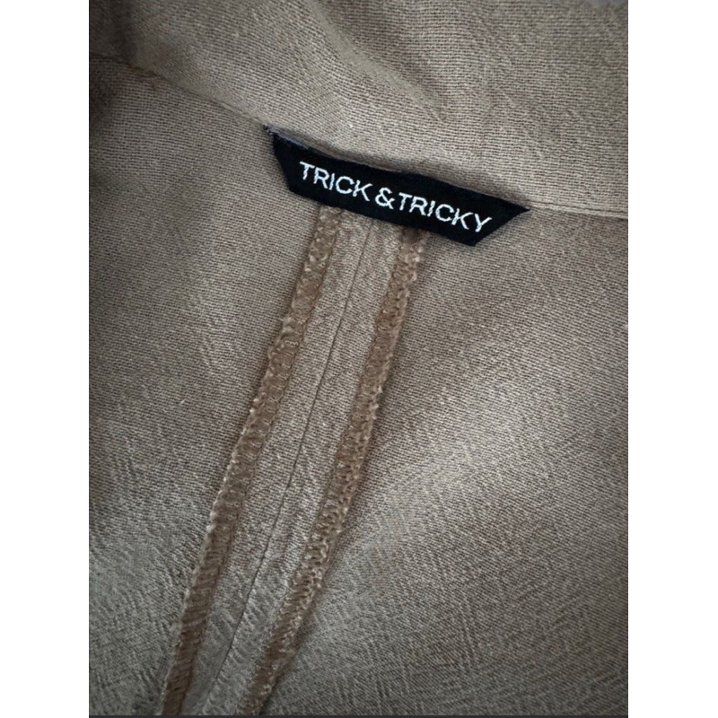 Trick&tricky linen blazer