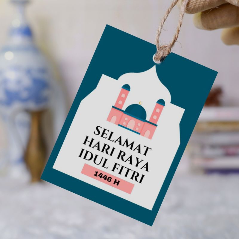 

(FREE TALI) HANGTAG LEBARAN KARTU UCAPAN IDUL FITRI 20PCS