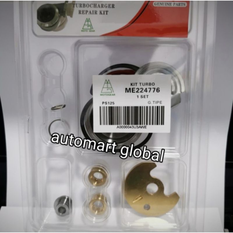 REPAIR KIT PS125 CANTER KIT TURBO PS125 CANTER TURBO KIT PS125 CANTER