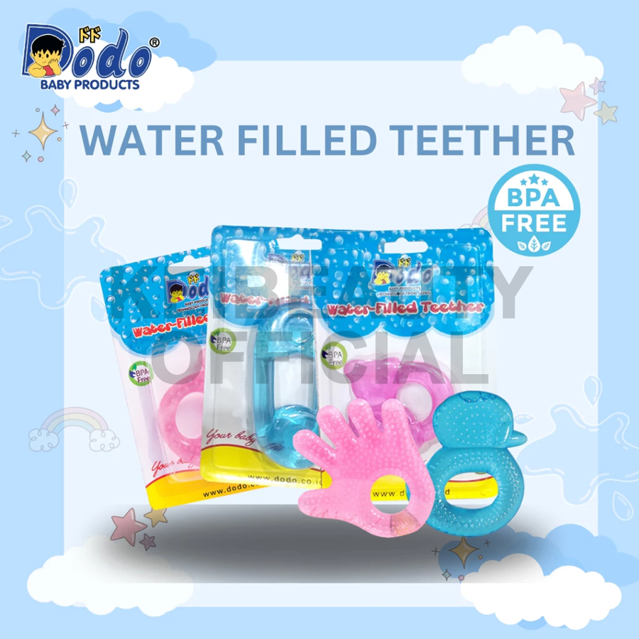 KEIBEAUTY - DODO Water Filled Teether Mainan Gigitan Bayi | gigitan bayi bermotif isi air