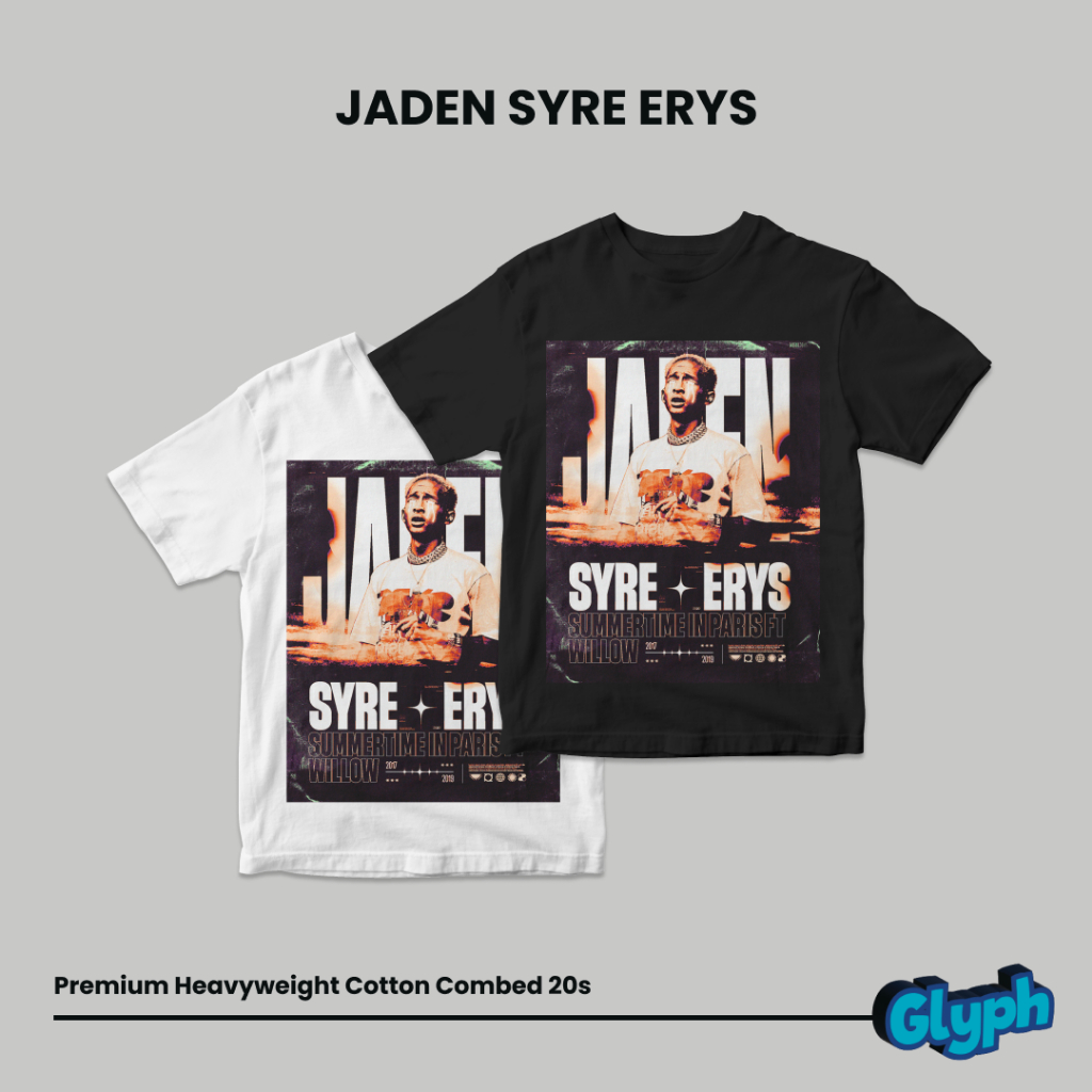 Jaden Syre Erys Premium Heavyweight Cotton Combed 20s