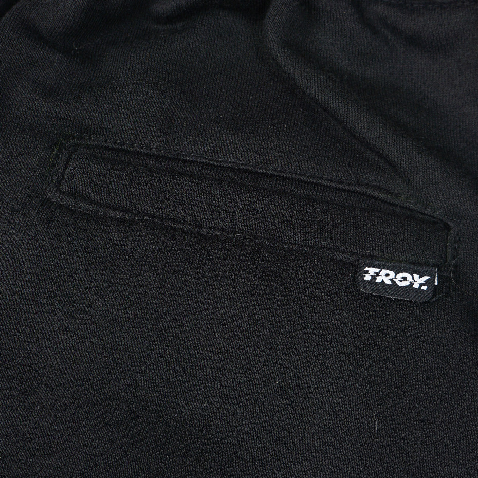 Troy Company Baggy Cargo Long Pants Black Subcult - Celana Panjang Kargo Baggy Hitam LFC 3062