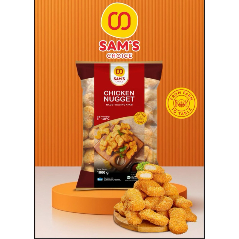 

Nugget Ayam Sams Choice 1KG