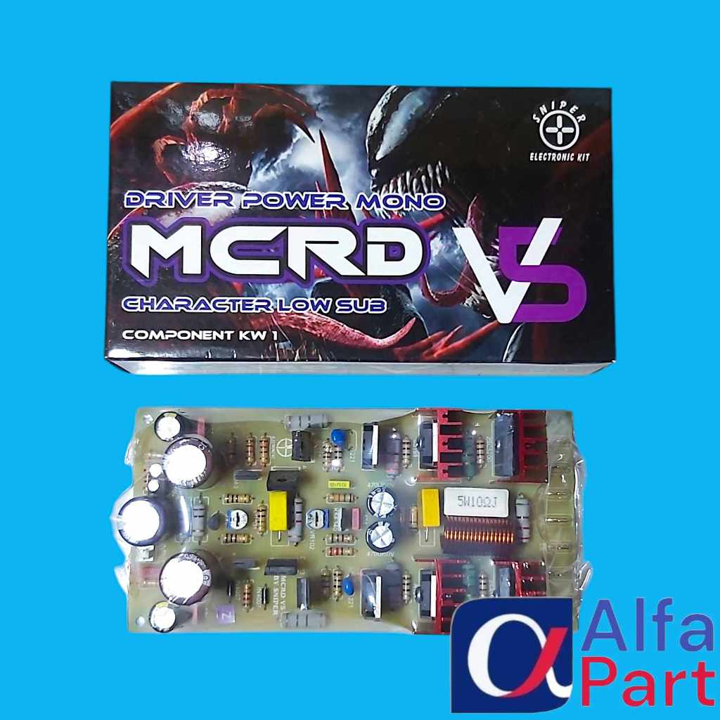 KIT DRIVER POWER MONO MCRD V5 CHARACTER LOW SUB