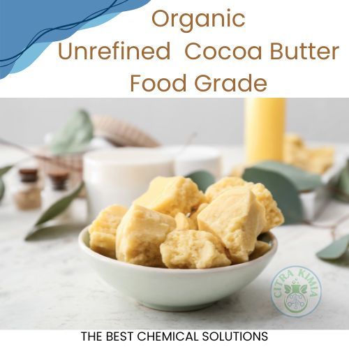 

Organic Unrefined Cocoa Butter Food Grade 1kg - Natural Cocoa Butter Food Grade