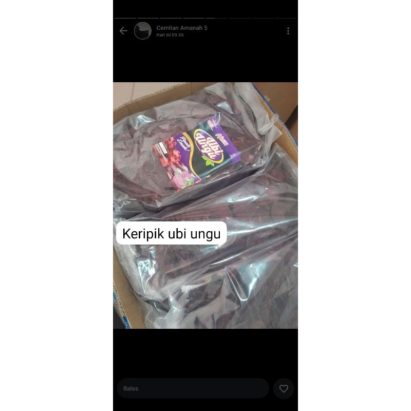 

Keripik ubi ungu