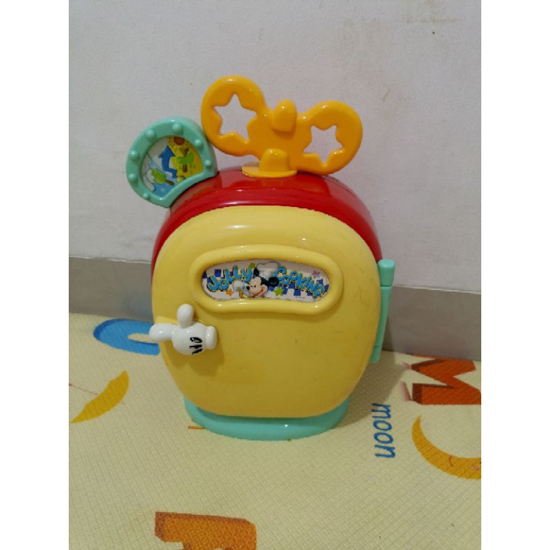kulkas mainan mickey tomy fridge preloved
