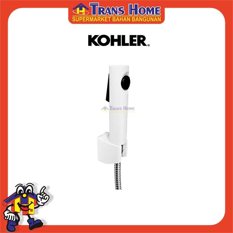 KOHLER Cuff Hygiene Spray W/ Hose & Bracket White (KOHLER )