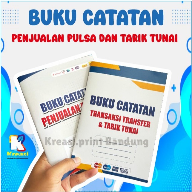 

BUKU CATATAN PENJUALAN PULSA / BUKU CATATAN